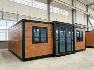 Maison de conteneur modulaire extensible préfabriquée imperméable de luxe de 10 pieds, bureau, bâtiment, appartement, atelier, bureau à domicile à vendre - Product Image 2