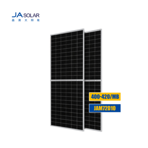 Panel <span class=keywords><strong>Solar</strong></span> de Alta Eficiencia <span class=keywords><strong>JA</strong></span> 400W-420W 9BB PERC de Media Celda, Nuevo en Existencia para Proyectos Fotovoltaicos 2023 - Product Image 1