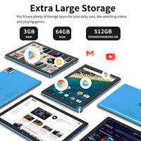 Tablet PC B10-M10 Desain Asli Layar Definisi Tinggi 10 Inci RAM 3GB ROM 64GB Android Hanya Wifi