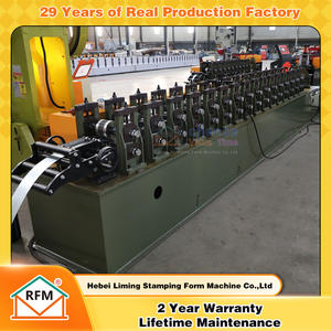 河北黎明金属叉干墙型材金属螺柱轨道板条槽钢滚压成型机 - Product Image 4