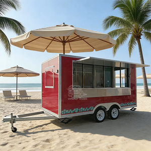 OEM Bangkok Fastfood Truck Fully Equipped Concession Food Trailer for Sale - Product Image 2