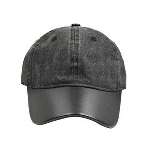 Gorra de Béisbol Estilo Vintage Deportiva con Rayas, de Algodón Lavado y Parches, con Cierre a Presión, para Primavera, Verano y Uso al Aire Libre - Product Image 3