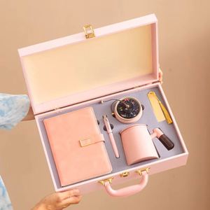 Nouvelle Tendance Promotionnelle : Coffret Cadeau d'Entreprise Original avec Tasse à Thé Sérigraphiée, Carnet en PU – Idéal Fête des Pères, Pâques - Product Image 2