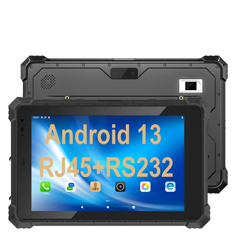 10.1 Inch 1920*1200 Màn Hình Cảm Ứng Android 13 New Android Gồ Ghề Máy Tính Bảng MTK8781 12G + 256GB Hỗ Trợ 4G Wifi NFC GPS Gồ Ghề Máy Tính Bảng PC