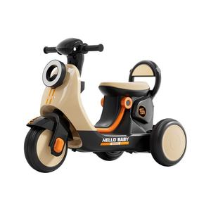 Moto électrique pour enfants, <span class=keywords><strong>tricycle</strong></span> jouet télécommandé en plastique, pour bébés de <span class=keywords><strong>1</strong></span> à 6 ans, avec musique et éclairage, cadeau de Nouvel <span class=keywords><strong>An</strong></span> pour garçons - Product Image 1