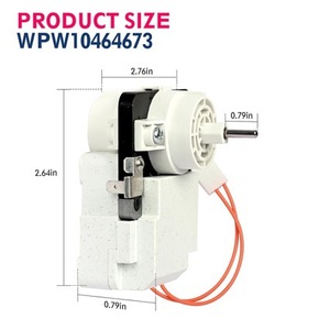 Moteur de ventilateur d'évaporateur pour réfrigérateur Whirlpool WPW10464673 120V, pièce de rechange pour usage domestique - Product Image 3