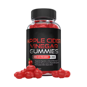 Les gommes au vinaigre <span class=keywords><strong>de</strong></span> <span class=keywords><strong>cidre</strong></span> <span class=keywords><strong>de</strong></span> pomme aident à contrôler l'appétit en augmentant la sensation <span class=keywords><strong>de</strong></span> satiété - Product Image 1