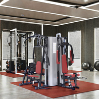 Appareil de musculation BFT Fitness, entraînement de force, 5 stations, équipement de salle de sport pour la maison, station multifonctionnelle, salle de sport à domicile