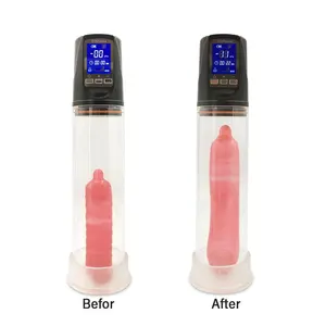 Pompa elettronica per l'erezione del pene, dispositivo per il vuoto con funzione erettile dys, dispositivo per l'ingrandimento del pene della pompa del pene