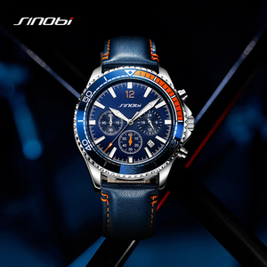 Men's <b>Watch</b> Multifunctional Chronograph Sports <b>Watch</b> Quarter Orange Luminous Men's <b>Watch</b> - Product Image 1