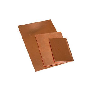 Plaque en laiton de marque mondiale haute performance (grades C10100/C10200/C10300) avec certification BV ISO - Product Image 1