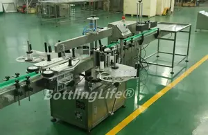 Fully Automatic High Speed Digital Control 2 Sides Labeling Machine Sticker Label Applicator