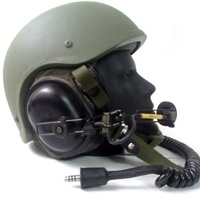 Casque de combat tactique à face ouverte nouvelle génération avec coque en fibre de verre aramide, double visière haute résistance aux impacts pour tireur d'hélicoptère