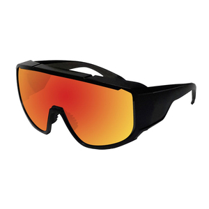 แว่นกันแดดแฟชั่น LMA ทรงโอเวอร์ไซส์ กันลม วัสดุ PC ทรงสปอร์ต เลนส์มิเรอร์ กรอบใหญ่  รับทำโลโก้  แว่นตานิรภัยมาตรฐาน Z87 สำหรับผู้ชายและผู้หญิง - Product Image 3