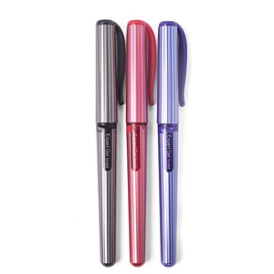 NOVISON Signature <b>Pens</b> 1.0mm Cheap Custom Logo Gel <b>Pens</b> Office Use Red/Blue/Black Ink Stylus - Product Image 1