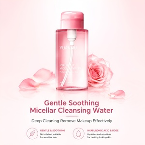 <span class=keywords><strong>Agua</strong></span> <span class=keywords><strong>Micelar</strong></span> Limpiadora Facial con Ácido Hialurónico, Suave y Calmante, de Marca Privada con Logotipo Personalizado, Hidratante, Limpieza Profunda, <span class=keywords><strong>Desmaquillante</strong></span> - Product Image 1