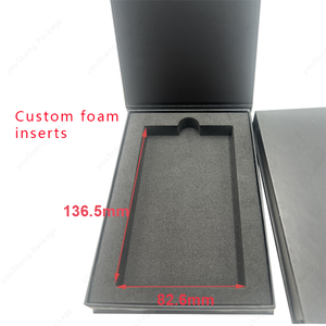 Custom Logo Recyclable 2mm Thick Rigid <strong>Black</strong> Magnetic <strong>Box</strong> for Pokem0n Trading Cards Packaging with Spot UV Foam Insert - Product Image 2