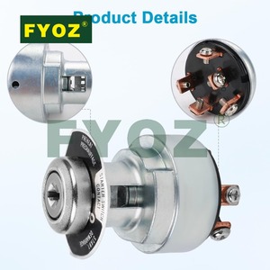 Remplacement de l'interrupteur à clé de démarreur d'allumage pour 1E013-63590 1E013-63592 183827 Compatible avec <span class=keywords><strong>Kubota</strong></span> 600 D850 D950 D722 D905 - Product Image 3