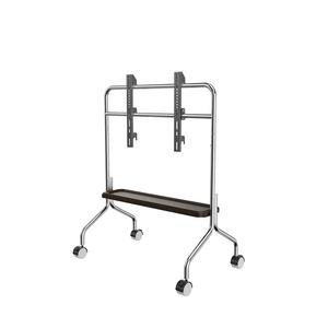 आधुनिक 2026 फर्नीचर ऊंचाई समायोज्य पोर्टेबल मोबाइल रोलिंग टीवी पहियों पर ट्रोली स्टैंड भारी शुल्क टीवी गाड़ी - Product Image 4