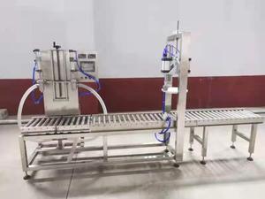 Machine de remplissage volumétrique de peinture Machine d'emballage industrielle de peinture pour seaux/tambours/canettes/seaux/jerrycan/barils de gallon - Product Image 3