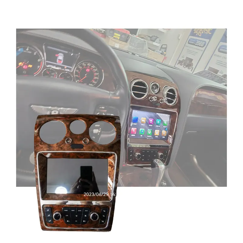 Android Tesla Автомобильный GPS-навигатор Радио Видео DVD-плеер для Bentley Flying Spur Continental 2005-2018 с Wi-Fi BT