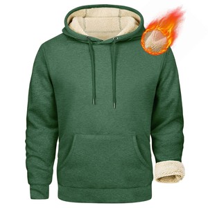 Sudadera Sherpa de Invierno con Cremallera y Capucha, Forrada, Ecológica, 100% Algodón Tejido, Logotipo Personalizado, Impresión Digital, Alta Calidad, Precio Razonable - Product Image 3