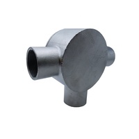 Boîtiers de jonction en acier inoxydable à 3 voies, boîte en T, 25 mm, norme IEC61386