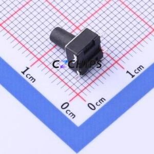 YTS-D003-3K Tactile Switch SMD-4P,6x6mm Switch Single Pole Single Throw Round Button 2.6N Vertical Mount - Product Image 2