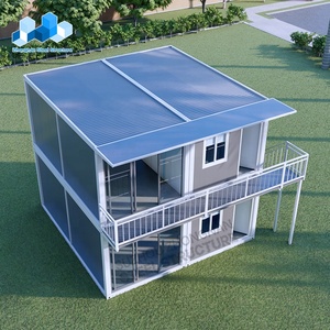 บ้านคอนเทนเนอร์หรูหราทันสมัย ดีไซน์โมเดิร์น บ้านสำเร็จรูป วิลล่าขนาดเล็ก บ้านสำเร็จรูปจากคอนเทนเนอร์ - Product Image 4