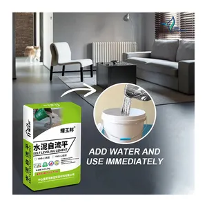 Construction Floor White Micro Portland New Self Leveling Cement Mortar For Ground Leveling Cement-Based Self-Leveling Material