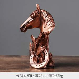 Soportes de salto de caballo de escultura de estatua de bronce, tamaño pequeño, antiguo, regalos de negocios, superventas - Product Image 6