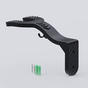 Support mural pour casque de moto et vélo électrique, sans perçage, crochet de sécurité, rangement gain de place - Product Image 6