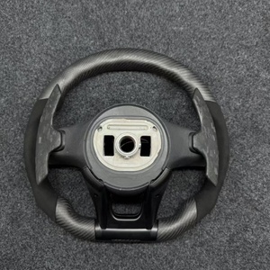 Volant de direction en fibre de carbone pour Mercedes Benz AMG, amélioration de l'intérieur de la voiture - Product Image 3