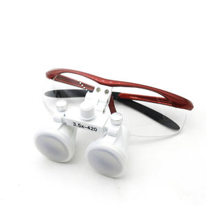 Loupe de dentiste professionnelle lumière LED loupe dentaire grossissement 3.5x loupes binoculaires - Product Image 3