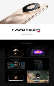Smartphone 5G LTE HarmonyOS 6 Octa Core Kirin 9030 6,7 pouces 6000 mAh 100W, modèle 2025, idéal pour Mate 80 Pro (version espagnole) - Product Image 5