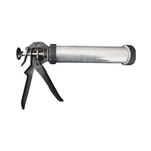 Pistola de calafateo de aluminio de 300 ml, aplicador de sellador de silicona de alta resistencia para construcción, gatillo suave, antipicaduras, resistente al óxido - Product Image 1