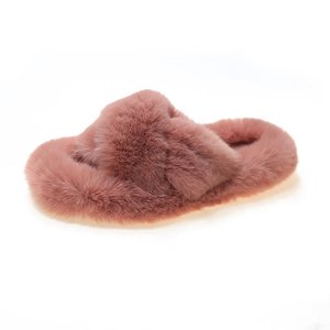 Sandalias Góticas Personalizadas al por Mayor para Mujer, Sandalias Góticas con Tiras Cruzadas y Peluche para Mujer - Product Image 4