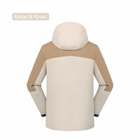Veste imperméable 3 en 1 avec doublure amovible, tissu 900D, 10000 mm d'étanchéité, fermeture éclair YKK, pour homme, randonnée en plein air