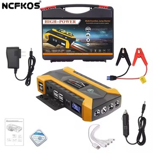 Cargador de batería de coche NCFKOS, arrancador de batería de coche de alta potencia, arrancador de batería de coche de 15V 1A con bomba de compresor de aire - Product Image 1
