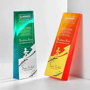 Placa de medalla de trofeo de cristal personalizada para empleados sobresalientes Campeones de competencia Empresa Jubilados Compañía de seguros - Product Image 2