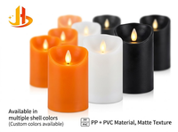 Bougies LED Prêtes à l'Expédition Qualité Supérieure Aspect Réaliste Décoration Maison Restaurant Gadget Nouveauté Diwali Effet Scintillant à Piles