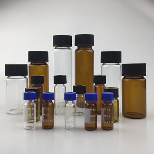 Tubes à essai en verre de différentes tailles personnalisés avec bouchons à vis pour applications de laboratoire - Product Image 5