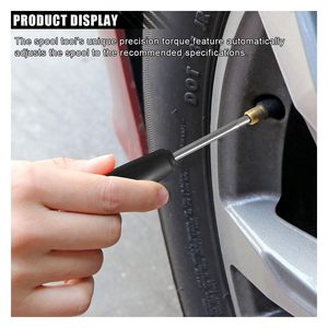 <b>Valve</b> Core Wrench Torque <b>Tool</b> For <b>Tire</b> <b>Valve</b> Removal And Installation Dual Purpose Hand <b>Tool</b> With Abs Handle - Product Image 3