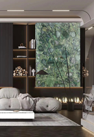 Marbre Emerald Marinace Vert Naturel Luxe Écologique Imperméable Grande Dalle de Pierre pour Salle à Manger Haut de Gamme Salle de Bain Cuisine Extérieur