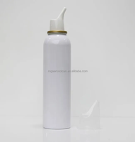 Aérosol nasal en aluminium vide avec buse nasale pour soins nasaux médicaux 100ml 150ml Impression personnalisée