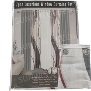 <span class=keywords><strong>Tende</strong></span> da finestra oscuranti floreali in stile americano <span class=keywords><strong>tende</strong></span> da 7 pezzi in finta seta <span class=keywords><strong>per</strong></span> <span class=keywords><strong>soggiorno</strong></span> Ready Made camera da letto tenda drappo - Product Image 4