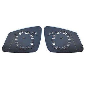 Lente de Cristal para Espejo Retrovisor Lateral Derecho con Calefacción de Alta Calidad, ABS+Glas, Negro/Transparente, XMAXVISION para F35 F30 F18 F10 E60 F02 - Product Image 3