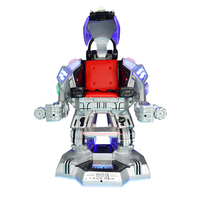 Robot Mecha Berjalan Bertenaga Baterai Komersial dengan Pilihan Kontrol Jarak Jauh untuk FEC dan Taman Bermain