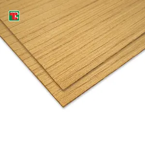 3Mm 5Mm 18Mm venature legno Ev impiallacciato Mdf pannelli ingegnerizzati Teak impiallacciatura legno Mdf per la pelle della porta