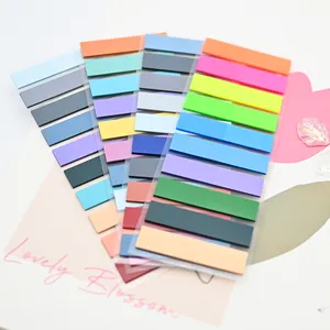 Low Price Page Flags Sticky Note Custom Printing Clear Sticky Notes PET Sticky Notes